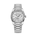 Crystal White Luxury Men's Wristwatch