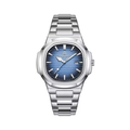 Navy Blue Square Dial Men's Wristwatch