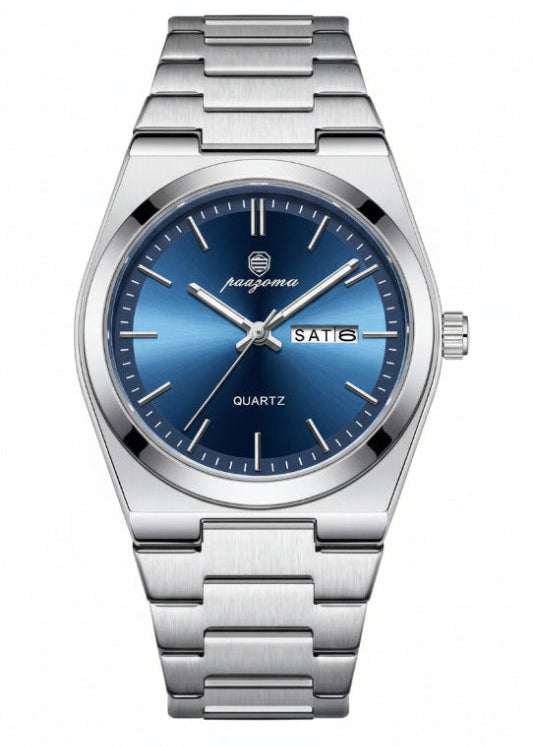 Navy Blue Men's Wristwatch